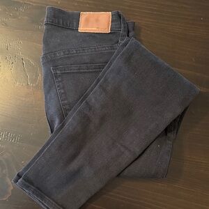 Madewell Women's Black 9” high rise Skinny Jeans